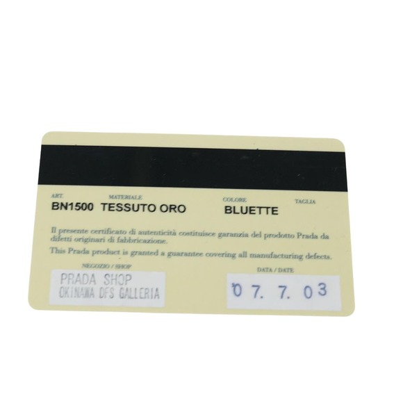 💎✨BEAUTIFUL✨💎 PRADA Hand Bag Nylon 2way Blue - Picture 13 of 16